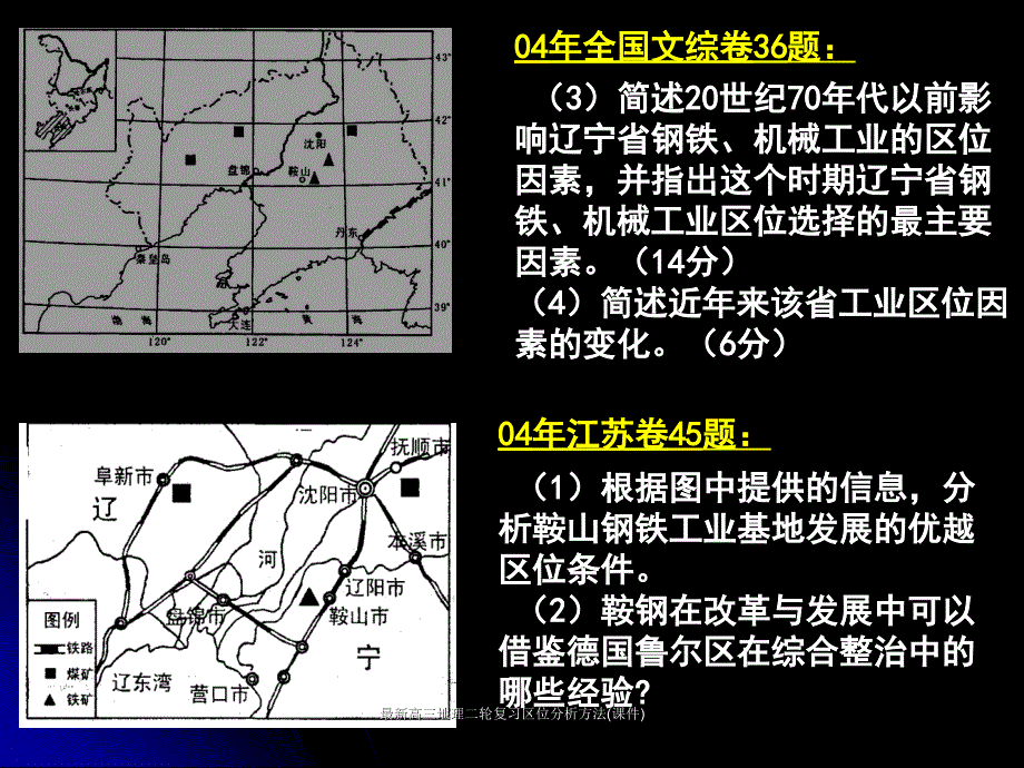 高三地理二轮复习区位分析方法课件_第4页