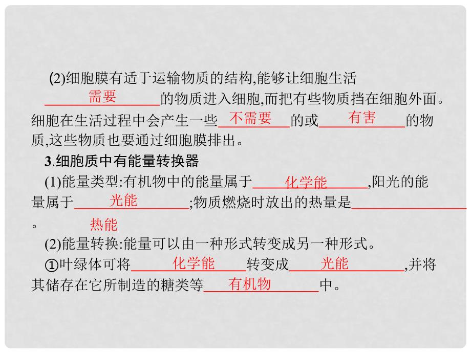 七年级生物上册 2.1.4 细胞的生活课件 （新版）新人教版_第3页