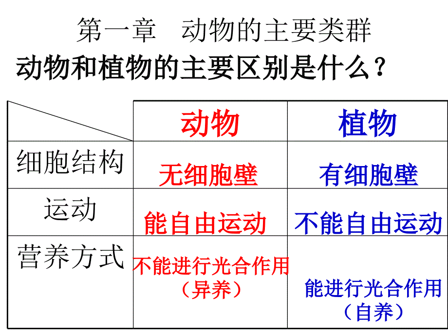 第一节腔肠动物和扁形动物MicrosoftPowerPoint演示文稿_第1页