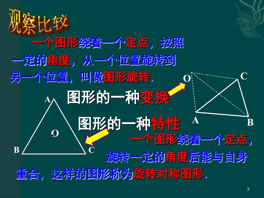 数学15.2.3旋转对称图形2华东师大版八年级上PPT课件_第3页