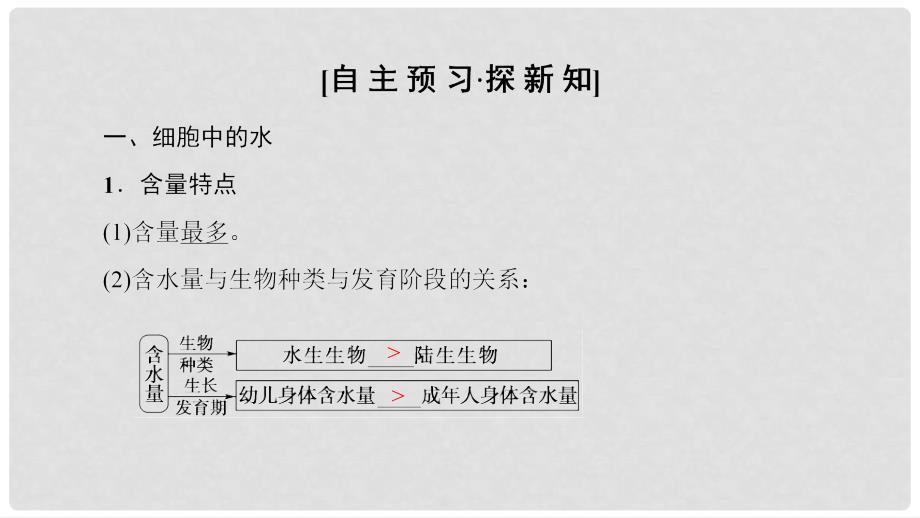 高中生物 第二章 组成细胞的分子 第5节 细胞中的无机物课件 新人教版必修1_第3页