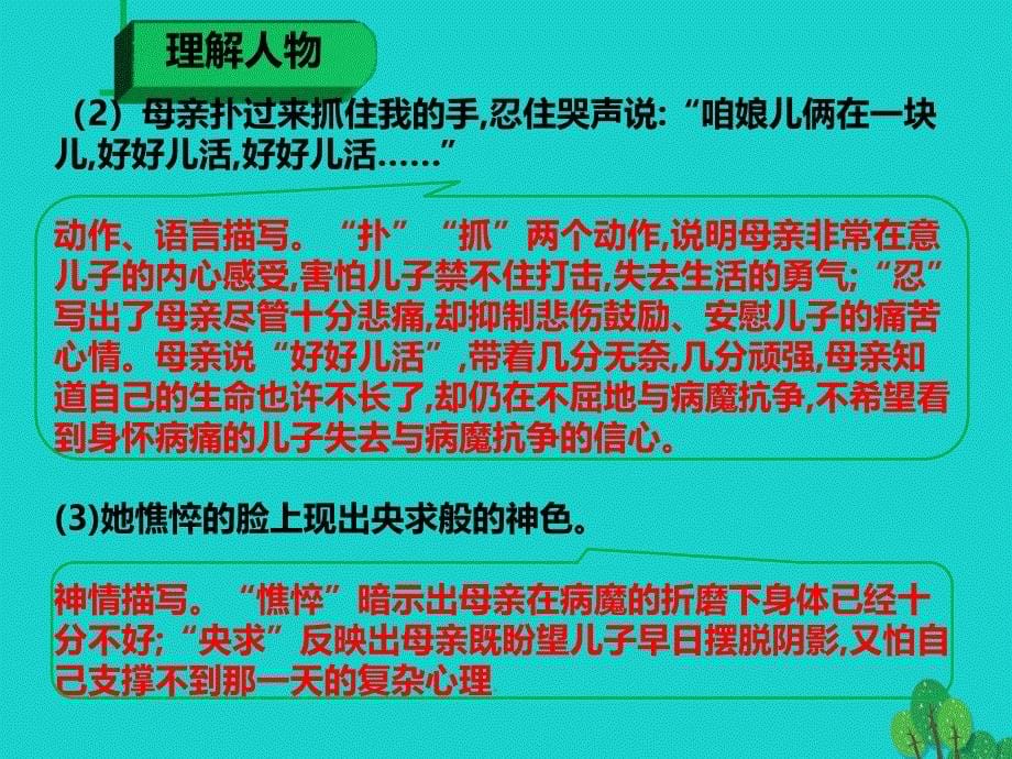 最新七年级语文上册第二单元第5课天的怀念课件2新人教版新人教版初中七年级上册语文课件_第5页