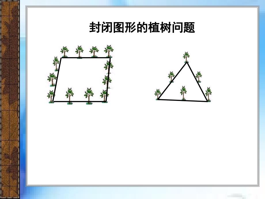 新人教版封闭图形的植树问题_第2页