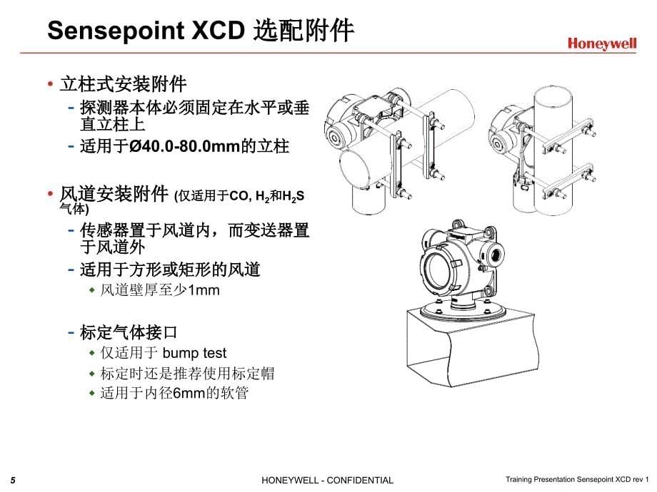 HoneywellSensepointXCD基本操作培训_第5页