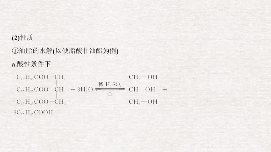 高考化学总复习 第12章 有机化学基础 第4讲 基本营养物质、有机高分子化合物配套课件 新人教版选修5_第5页