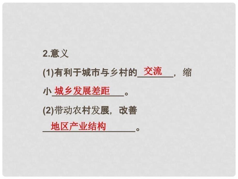 高考地理一轮复习 6.2 城市化过程与特点及对地理环境的影响课件 湘教版_第5页