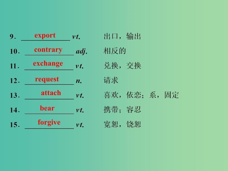 2019届高考英语一轮复习Unit12CultureShock课件北师大版必修4 .ppt_第5页