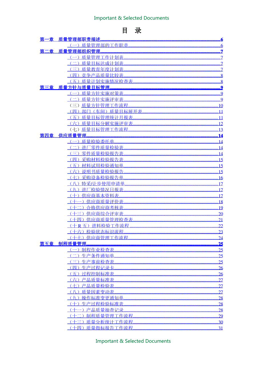 【Selected】质量管理表格大全.doc_第2页