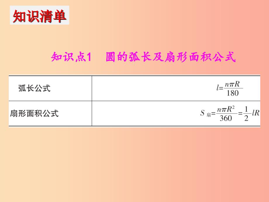 2019年中考数学冲刺总复习第一轮横向基础复习第六单元圆第24课圆的计算课件.ppt_第3页