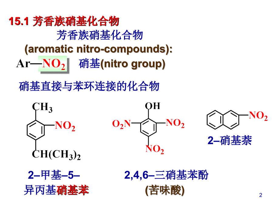 有机化学课件：第十五章有机氮化物_第2页