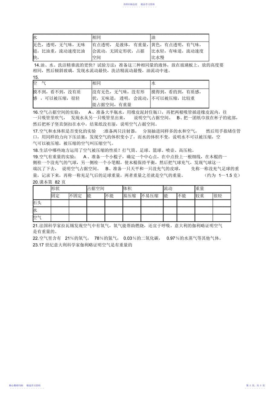 2022年三年级科学上册知识点整理_第5页