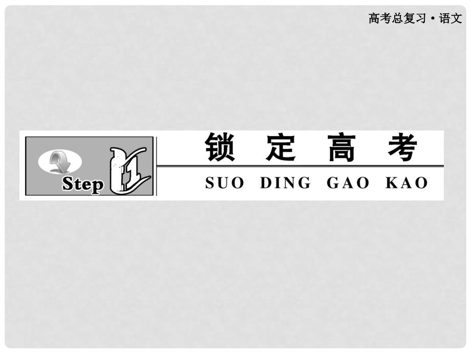 高考语文总复习 第一部分 专题九语言表达准确、鲜明、生动课件_第2页