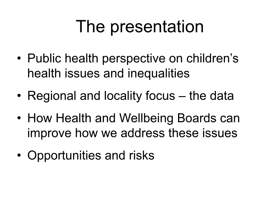 A Public Health PerspectiveHomeChange for Children公众健康的角度来看家居改变孩子的_第2页