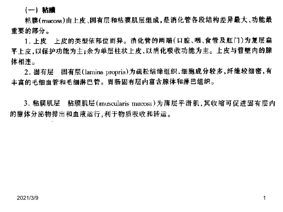 粘膜分层以及关于早癌的几个概念PPT课件_第1页