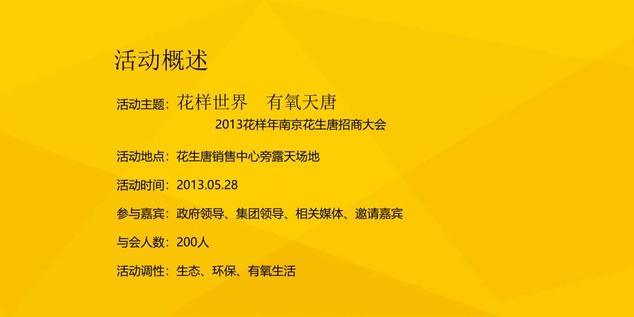 南京花生唐招商大会活动执行方案32页_第2页