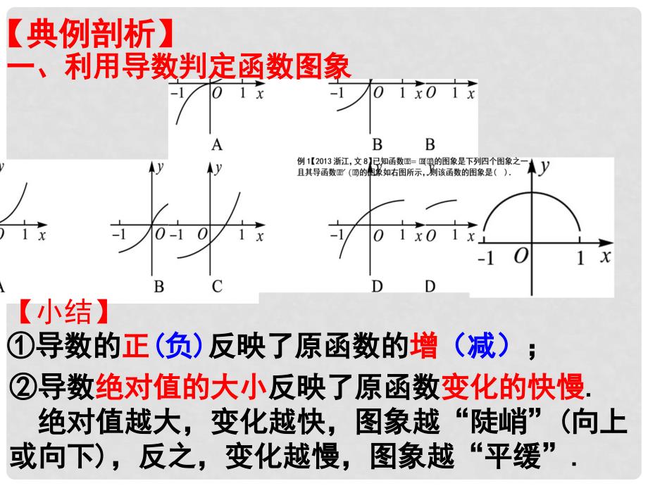 山西省忻州市高考数学 专题 导数研究函数性质复习课件_第4页