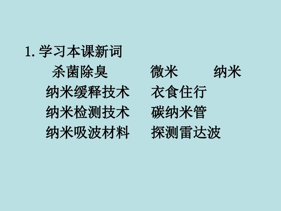 人教版四年级语文下册读课文3新奇的纳米技术1月安徽第1次印刷导读课13_第2页