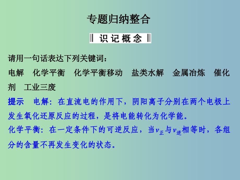 高中化学专题二从自然资源到化学品专题归纳整合课件苏教版.ppt_第1页