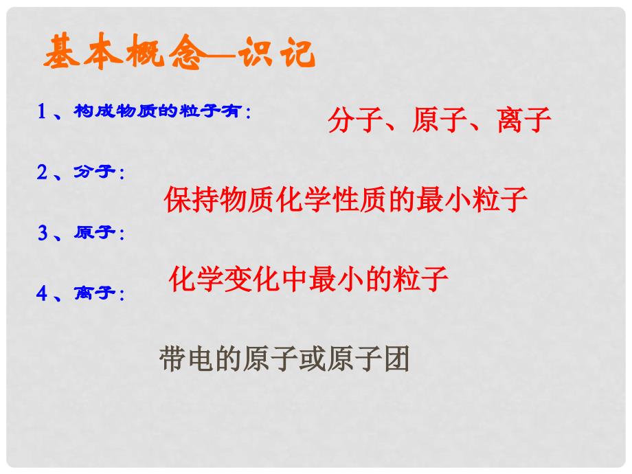 九年级化学上册 第四单元物质构成的奥秘课件 人教新课标版_第4页