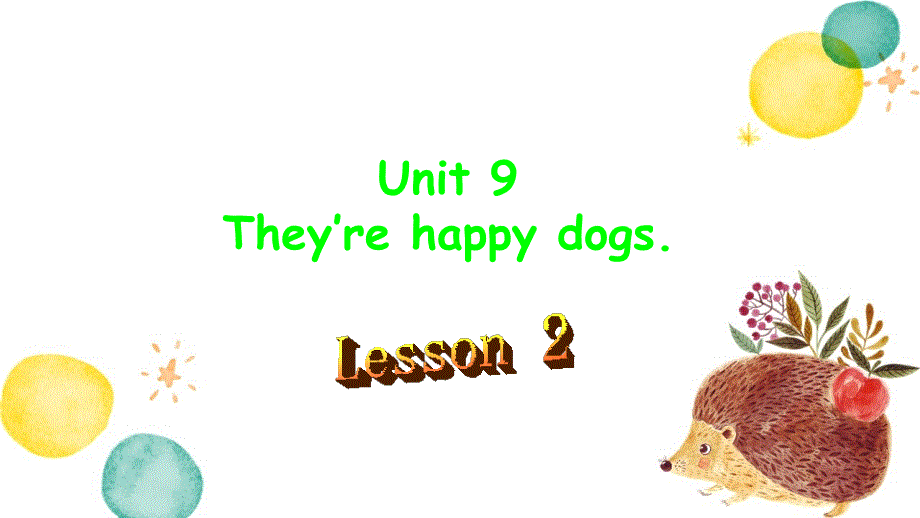Unit9 lesson2 课件 新概念英语青少版StarterB_第1页