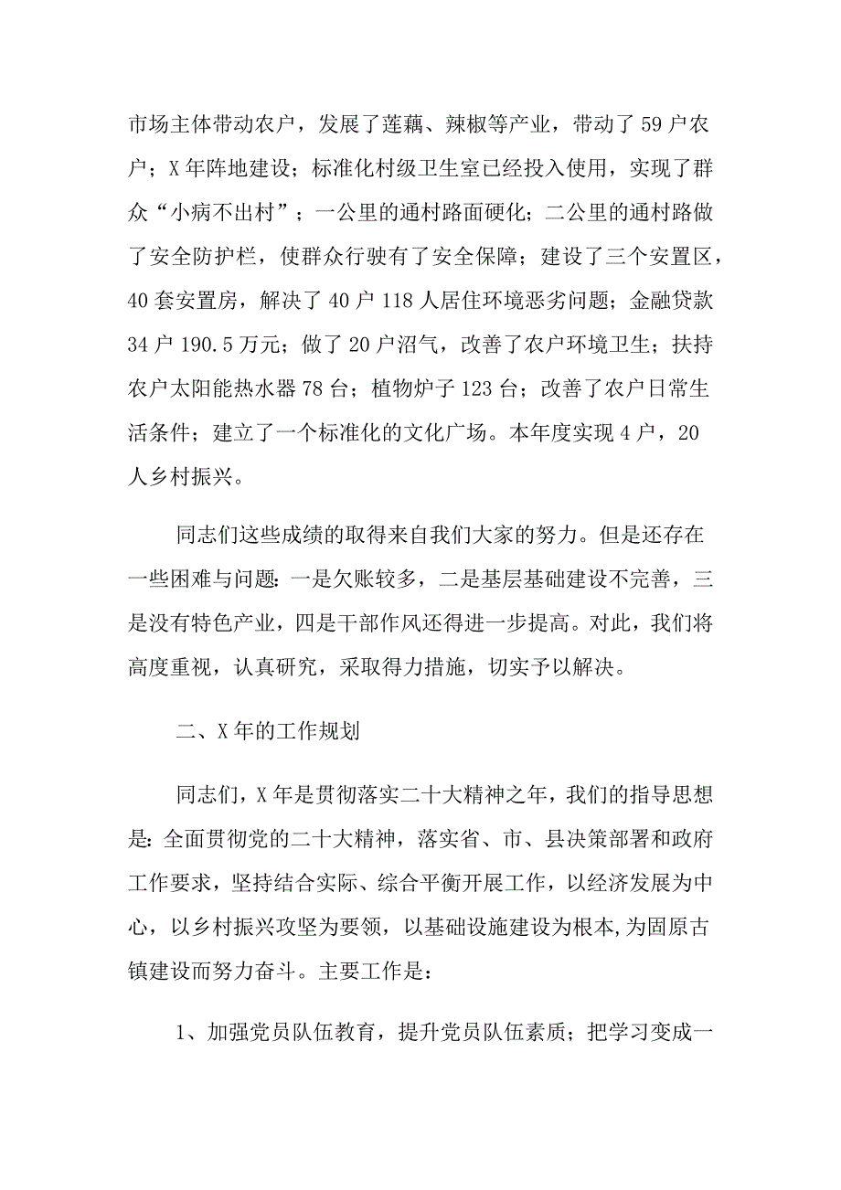 乡村振兴个人述职报告_第2页