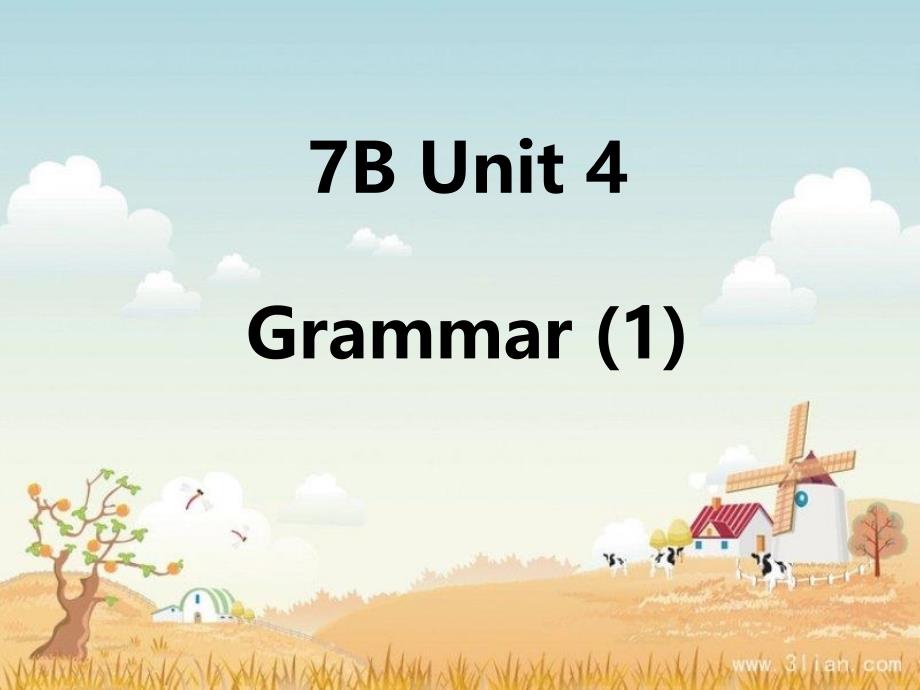 Grammar Using a, an and the &amp; Prepositions of place_第1页