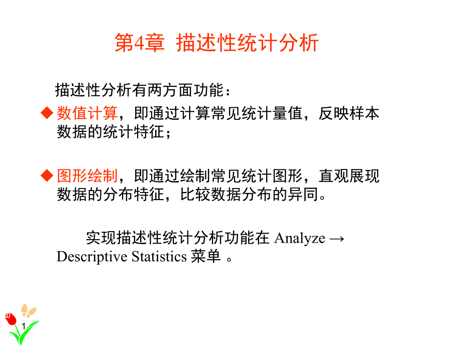 spss描述性统计分析.ppt_第1页