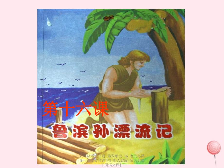 最新六年级语文下册第四单元16鲁滨孙漂流记课堂教学课件3_第1页