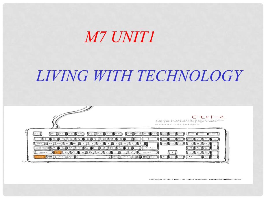 湖南省衡南县第九中学高中英语《Unit1 Living with technologywelcome》课件 牛津版选修7_第1页