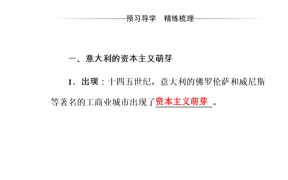 高中历史 第二单元 西方人文精神的起源及其发展 第6课 文艺复兴和宗教改革课件 新人教版必修3_第4页