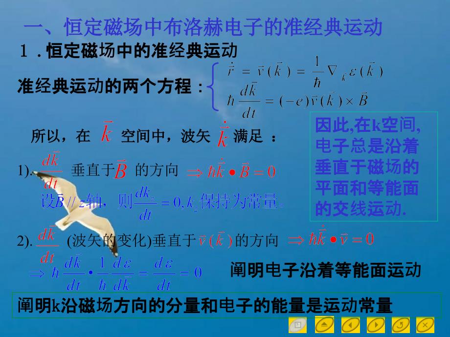 孙会元固体物理基础第三章能带论39布洛赫电子在恒定磁场作用下的运动ppt课件_第2页