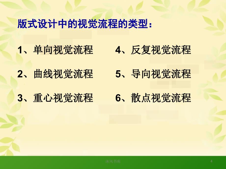 版式设计中的视觉流程【应用材料】_第4页