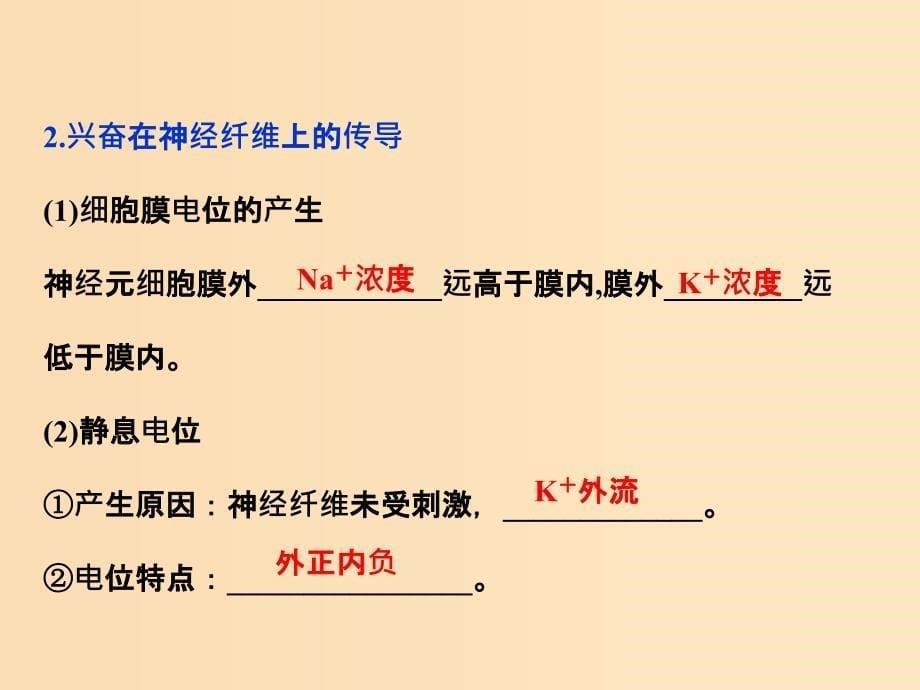 2018-2019学年高中生物 第二章 生物个体的稳态 第二节 人体生命活动的调节（一）课件 苏教版必修3.ppt_第5页