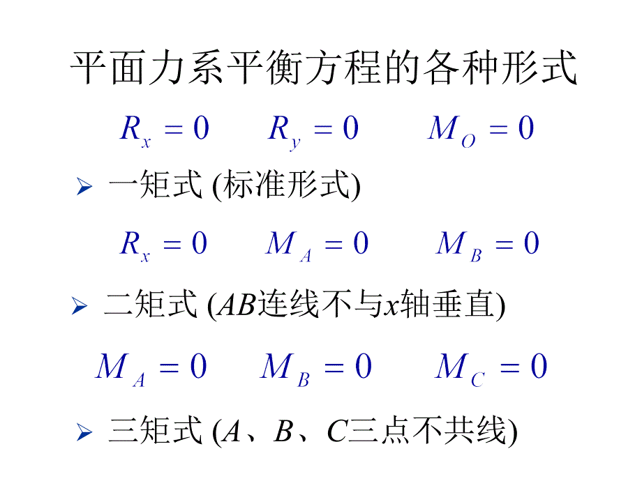 理论力学题目,力和力矩【重要知识】_第4页