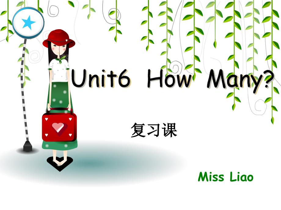 新版小学英语三年级下-unit6-How-many复习总结课件ppt_第1页