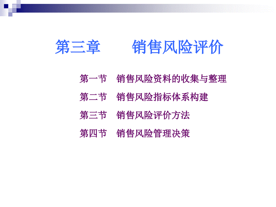 销售风险评价概论_第1页