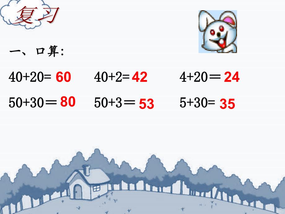 一年级数学下册课件两位数加一位数整十数课件青岛版_第2页