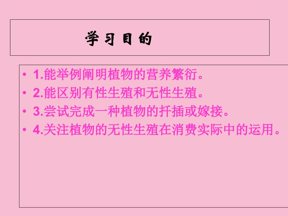 济南课标版初中生物八年级上册第四单元第七节植物的无性生殖ppt课件_第3页