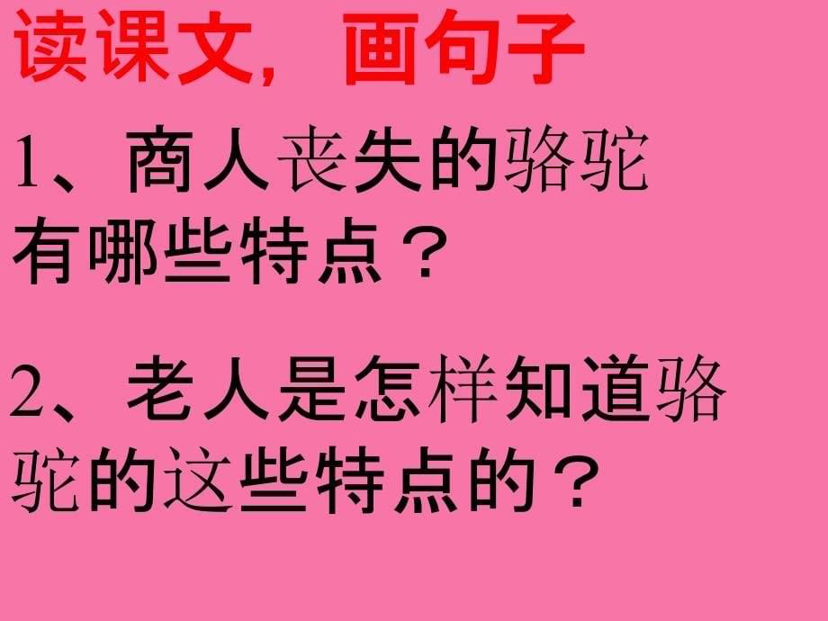 三年级上语文找骆驼人教版ppt课件_第5页