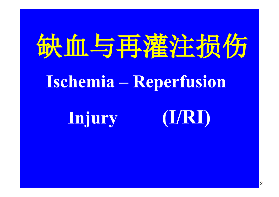 缺血与再灌注损伤_第2页