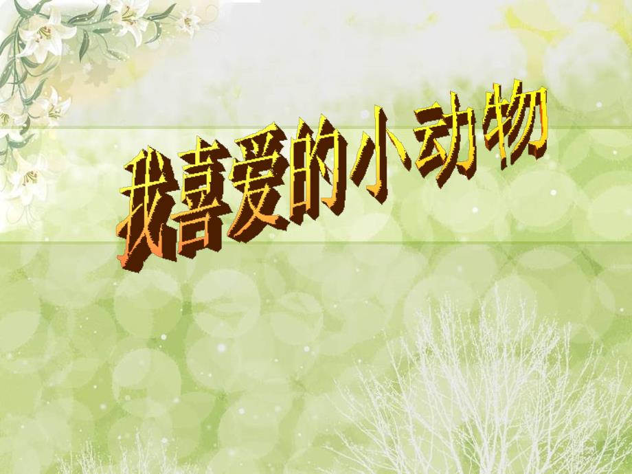 五六年级写动物_第1页