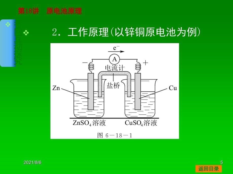 化学一轮基础典型例题讲解课件第18讲原电池原理_第5页