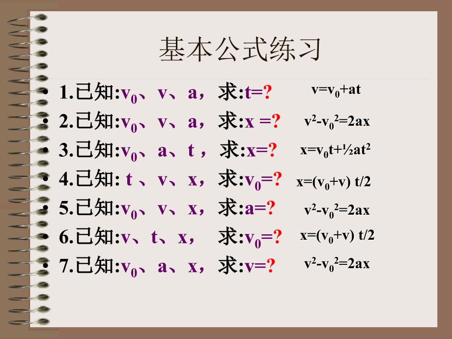 高一物理必修1匀变速直线运动规律推论ppt1ppt课件_第3页