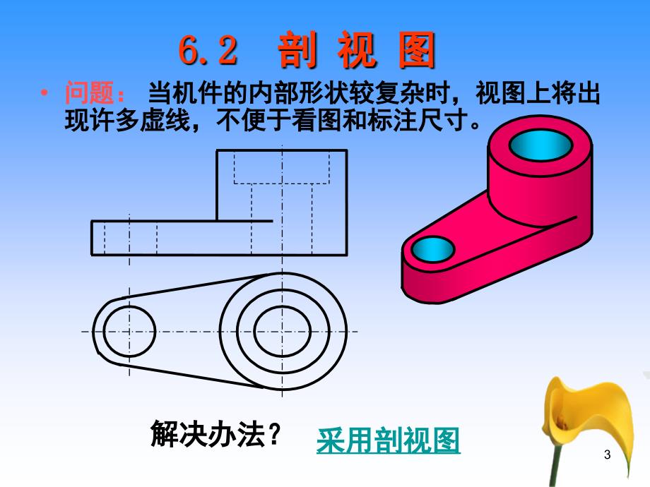 单一剖切面全剖视图PPT课件_第3页