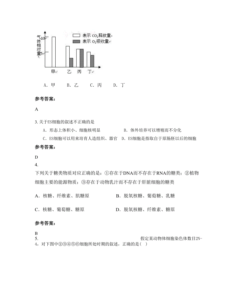 河南省商丘市榆厢中学高二生物月考试题含解析_第2页