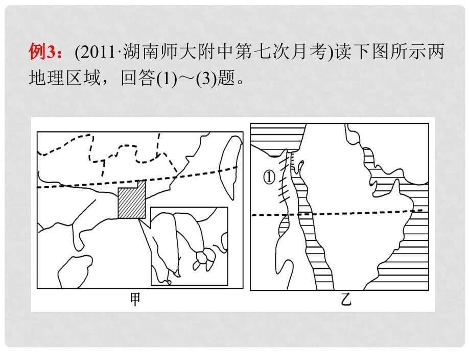 高考地理第二轮 考点聚焦复习课件8_第5页