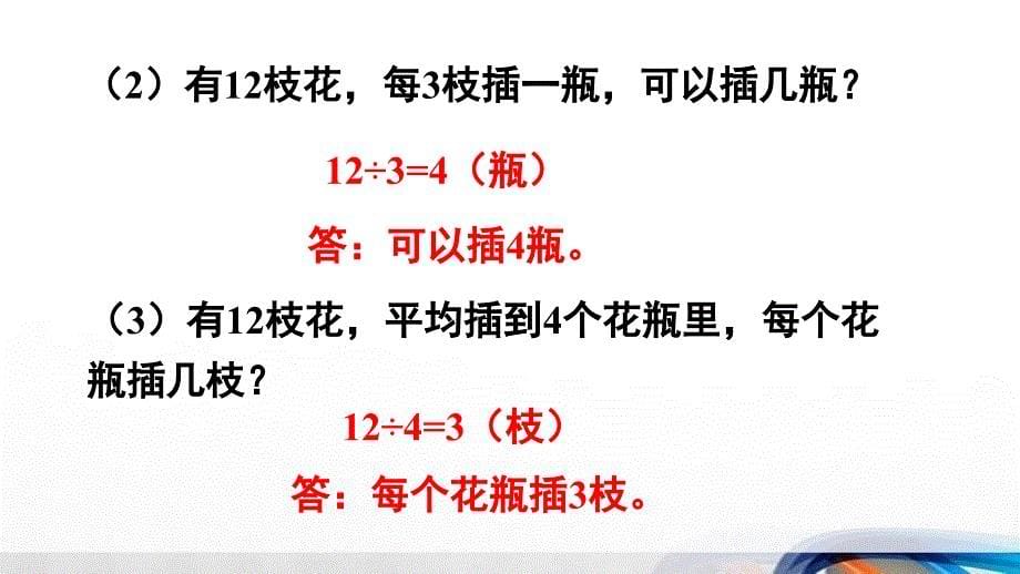 人教版新插图小学四年级数学下册1-2《乘、除法的意义和各部分间的关系》课件_第5页