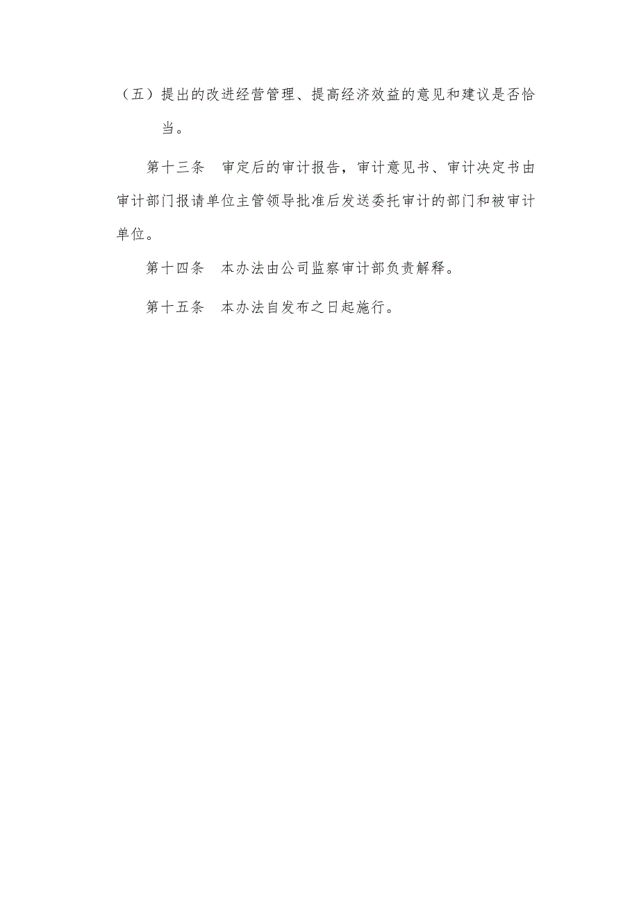 国有公司审计报告编制办法 模版_第4页