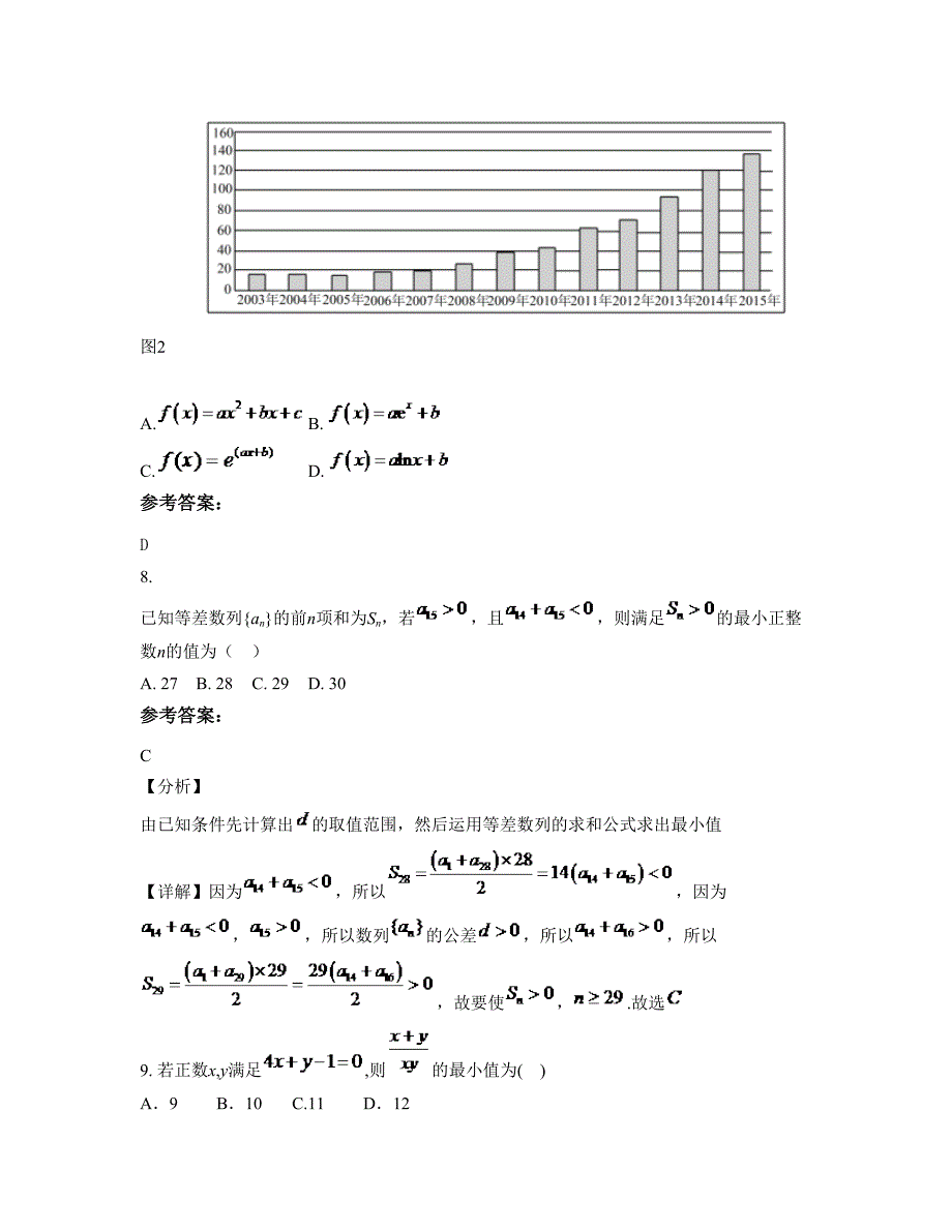 2022年四川省绵阳市忠兴镇中学高一数学理模拟试题含解析_第3页