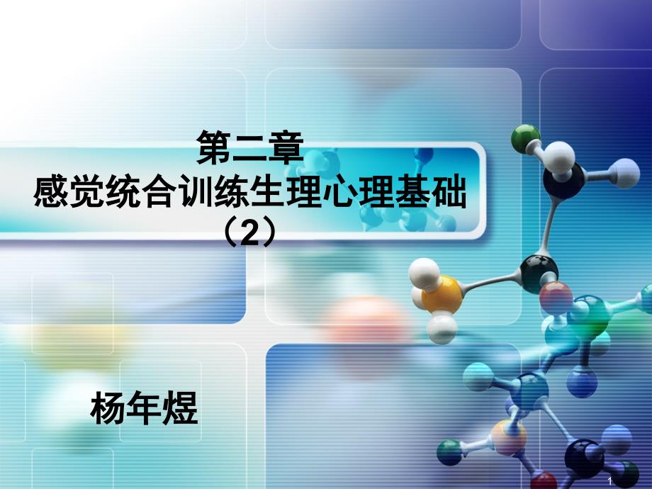 感觉统合训练生理心理基础PPT精品文档_第1页